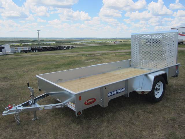 2015 Sure-Trac ST7212 Galvanized Utility 6x12 - Kramer Trailer Sales