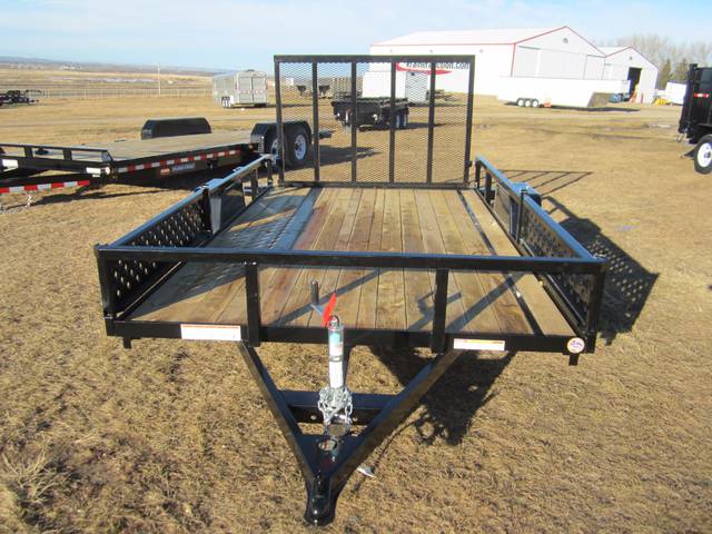 2016 Sure-Trac ST8212TA 7x12 (3K) Tube Top Utility ATV Trailer - Kramer