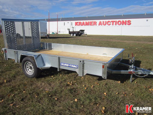 2017 Sure-Trac ST7212 Galvanized Utility 6x12 - Kramer Trailer Sales