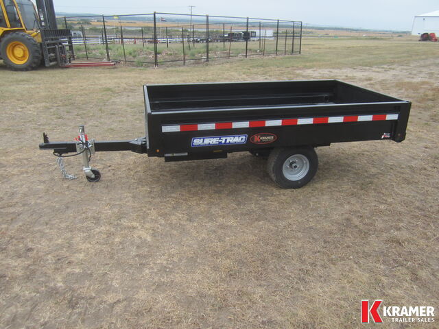 2023 Sure-Trac ST5408D-B (3K) 4.5x8 Utility Dump - Kramer Trailer Sales